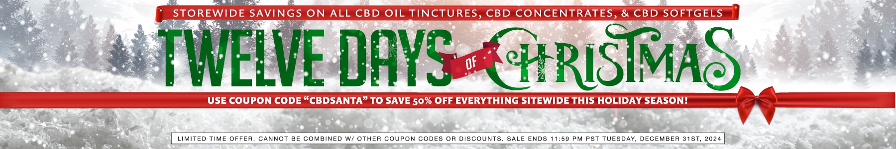 Organica Naturals CBD Holiday Sales Event