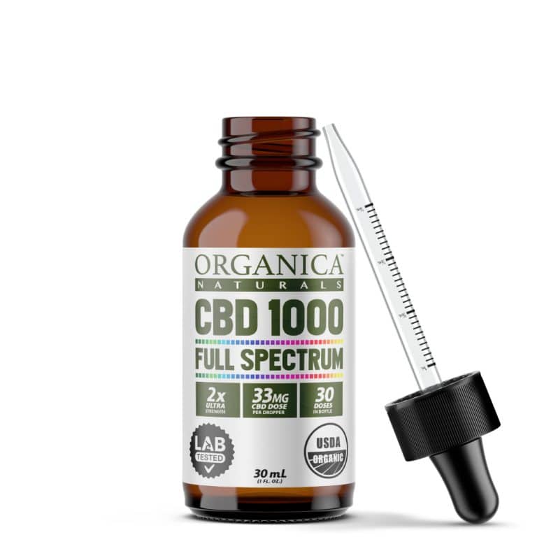 1000mg Full Spectrum CBD Oil - Ultra Concentrated - 33 Mg Cannabidiol ...