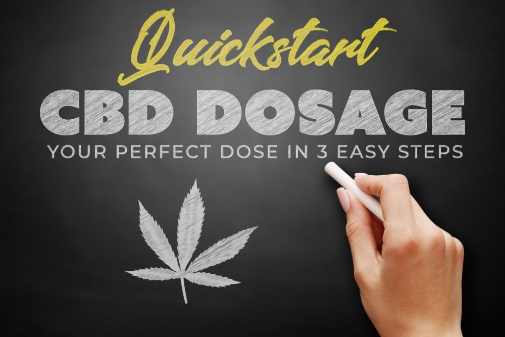 CBD Dosage Quick Start Guide: Your Perfect Dose In 3 Easy Steps